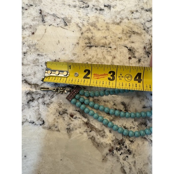 Heidi Daus Turquoise-Style Bead Statement Pendant Necklace‎ Art Nouveau - Picture 14 of 16